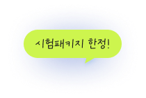 시험패키지 한정