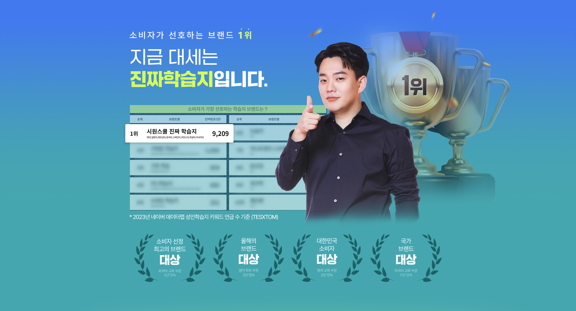여러분의 큰 관심으로 온라인 서점을 장악한 진짜학습지
