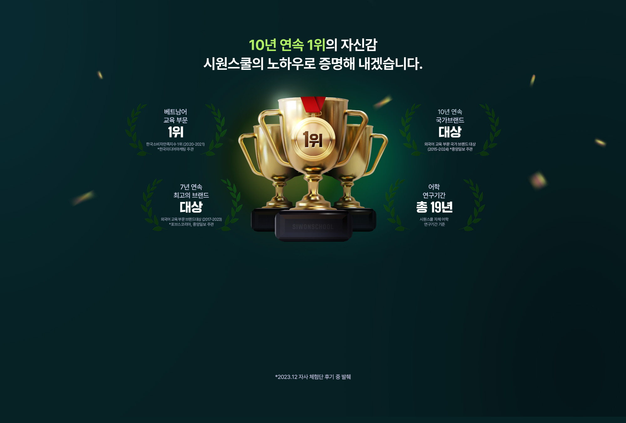 10년 연속 1위!* 시원스쿨의 다년간 노하우로 제작