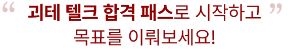 괴테 텔크 합격 패스로 시작하고 목표를 이뤄보세요