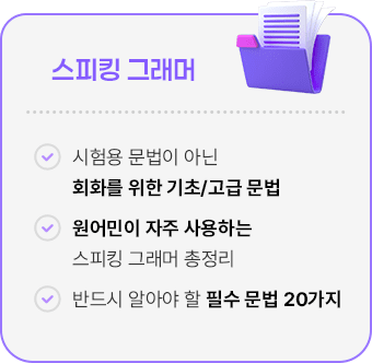 스피킹 그래머