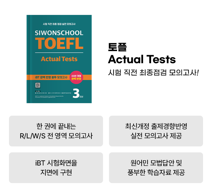 actual tests