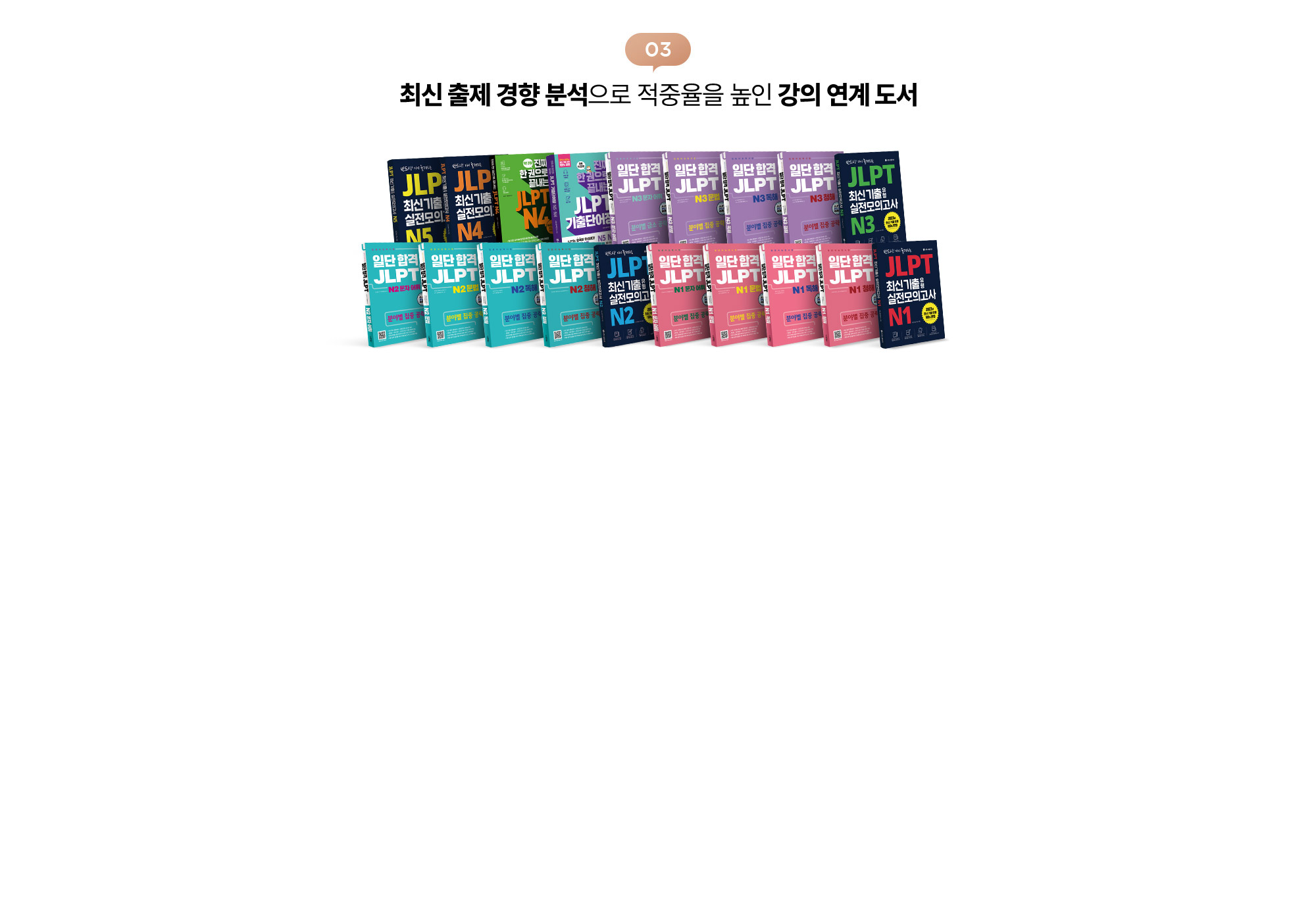 03. 최신출제 경향을 분석으로 적중율을 높인 강의 연계 도서