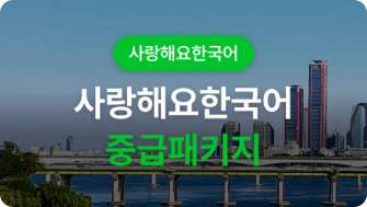 사랑해요 한국어 중급패키지