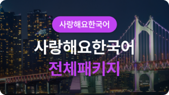 사랑해요 한국어 전체패키지