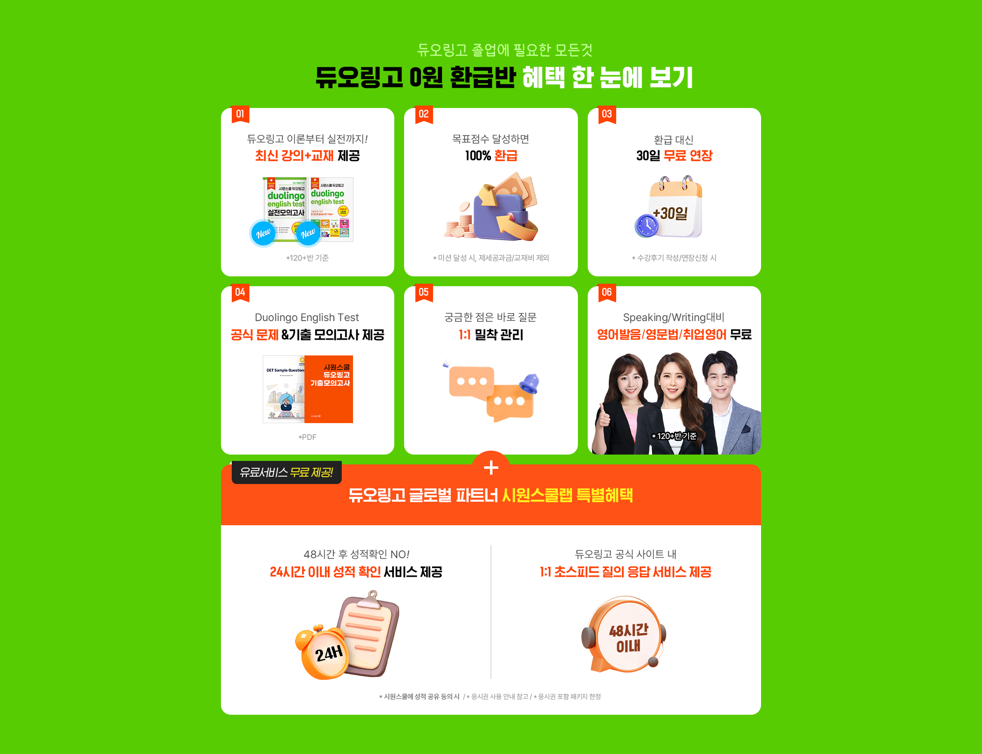 듀오링고 응시료 0원반 혜택 한 눈에 보기