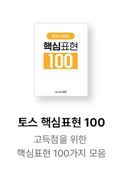 토스 핵심표현 100