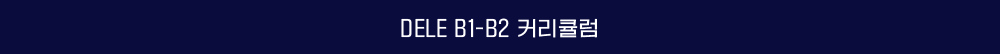 DELE B1-B2 커리큘럼