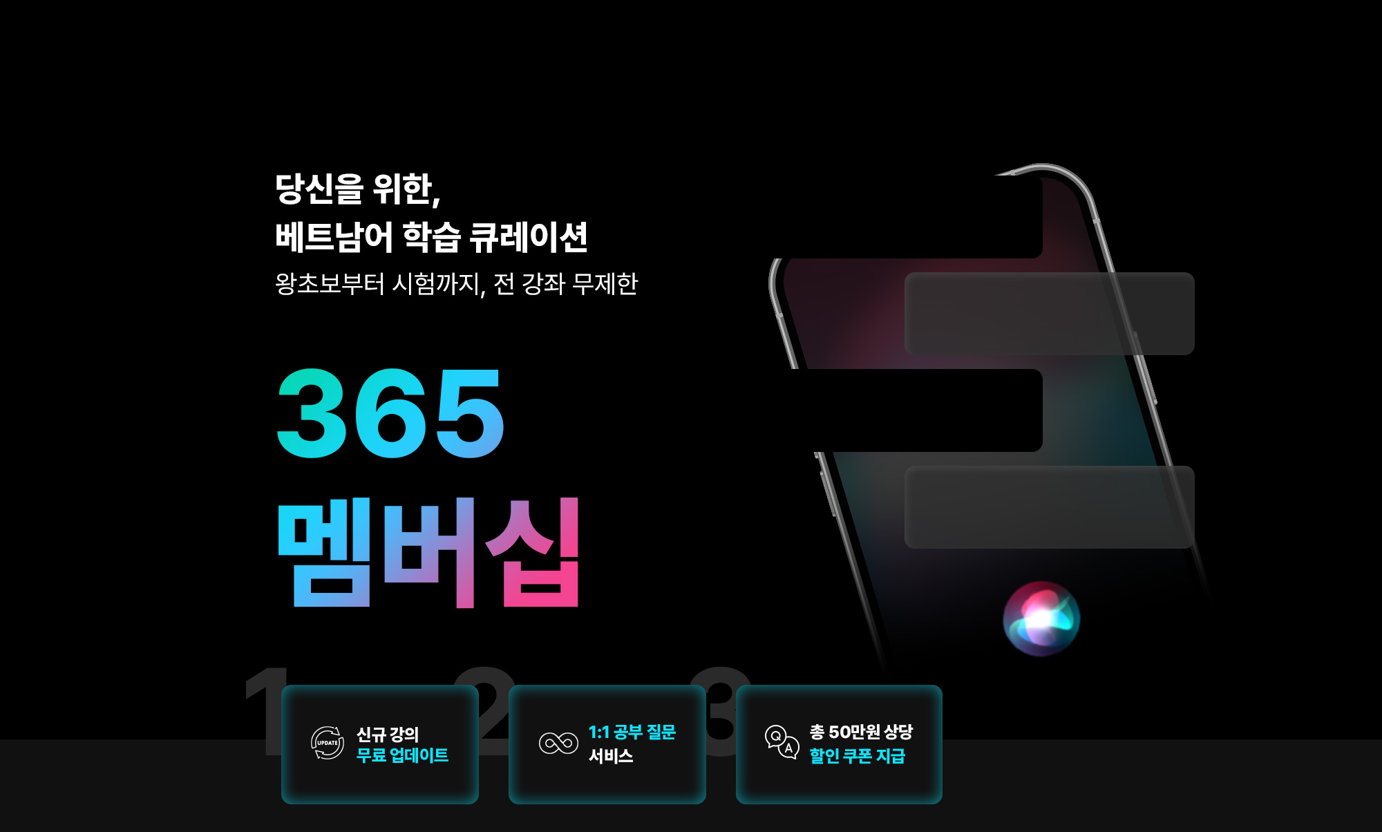 1년 후 나를 위해 새로운 시작을 위해 365 멤버십