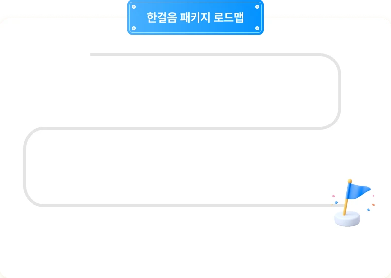 한걸음 패키지 로드맵