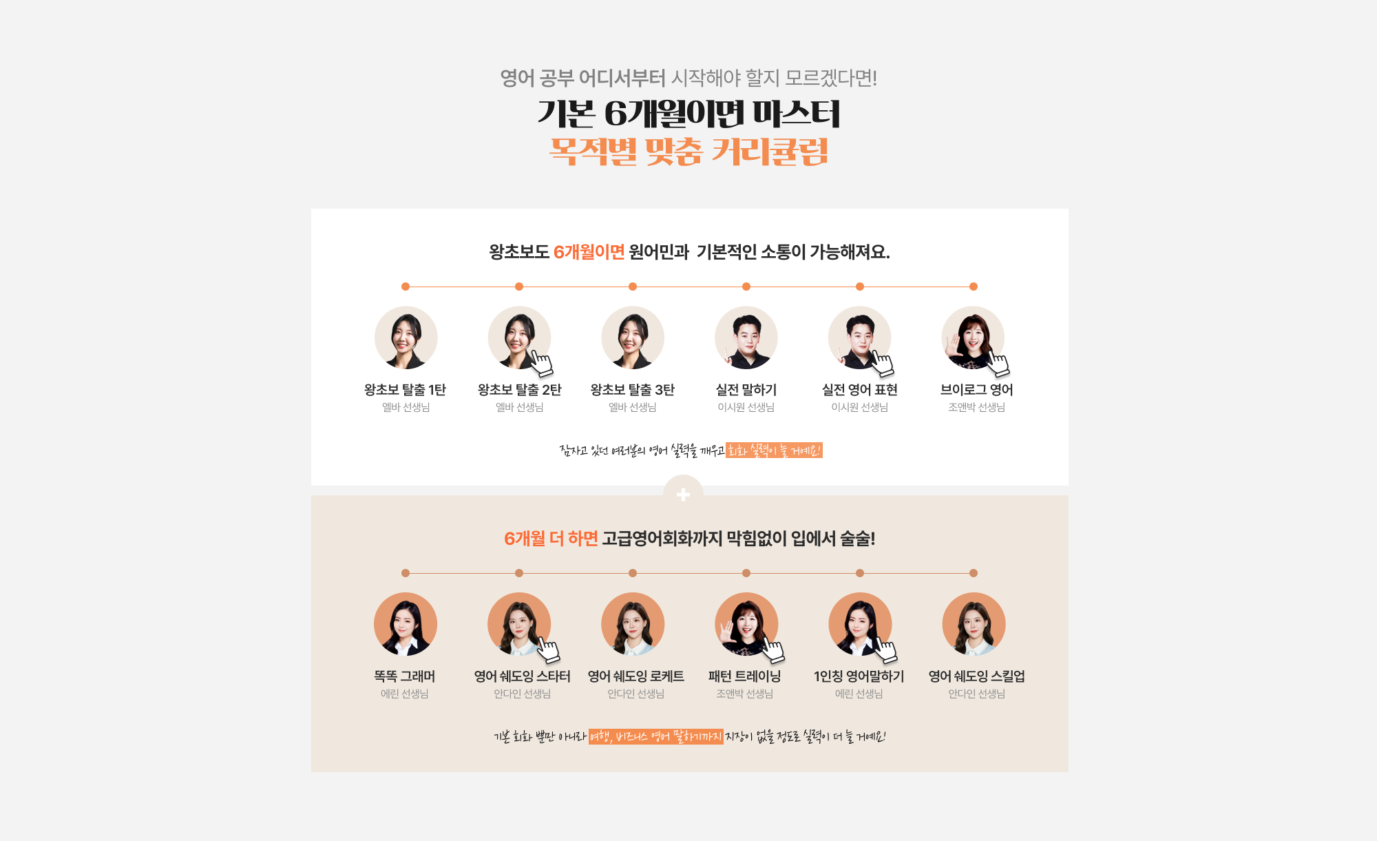 영어 공부 어디서부터 시작해야 할지 모르겠다면! 기본 6개월이면 마스터 목적별 맞춤 커리큘럼